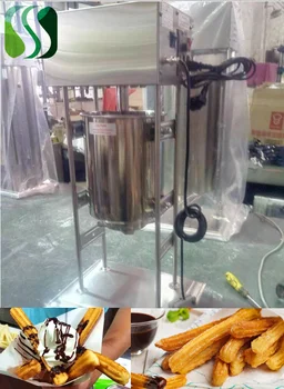 10-литровая электрическая машина для нарезки латинского фруктового масла Испания Машина для приготовления чуррос Изображение
