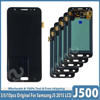 Оптовая Продажа TFT2 и OLED Для Samsung J5 2015 J500 ЖК-дисплей С Сенсорным Экраном Digitizer Для Samsung Galaxy J500 J500M J500Y J500F Дисплей Изображение