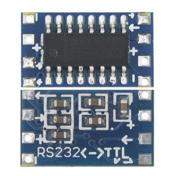 MCU mini RS232 MAX3232 плата преобразователя уровня в TTL модуль платы последовательного преобразователя Изображение