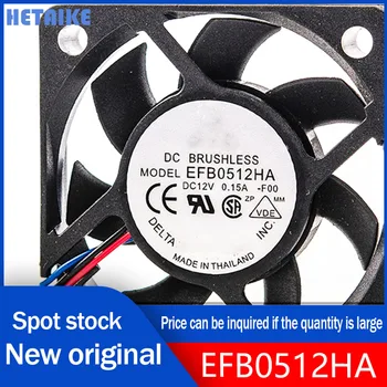 Новый оригинальный EFB0512HA 5010 12 В 0.15A 5 см вентилятор охлаждения для измерения скорости процессора Изображение