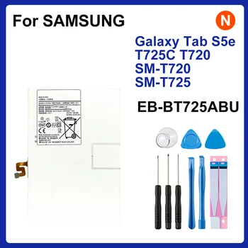 SAMSUNG оригинальный EB-BT725ABU 7040 мАч Сменный Аккумулятор Для Планшета Samsung Galaxy Tab S5e T725C T720 SM-T720 SM-T725 + Инструменты Изображение