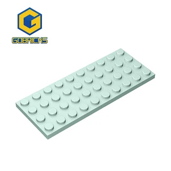 Пластина для деталей Gobricks Bricks 4x10 Совместима с 3030 детскими конструкторами Строительные блоки Технические аксессуары Изображение