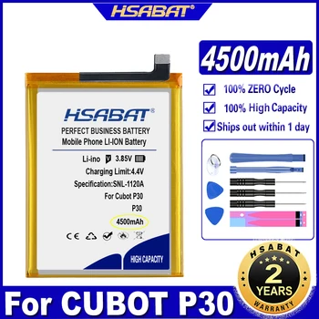 Аккумулятор HSABAT P30 емкостью 4500 мАч для аккумуляторов CUBOT P30 Изображение