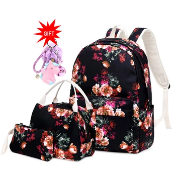 Новый школьный рюкзак, сумки для детей, Водонепроницаемый нейлоновый детский школьный рюкзак для книг, дорожный рюкзак, Милая студенческая сумка для книг Изображение