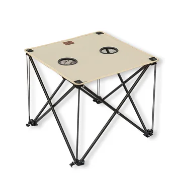 Оборудование для кемпинга на открытом воздухе, складные столы и стулья, переносные столы для пикника, квадратные столы, столы для кемпинга Изображение