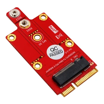 M.2 Ключ B к адаптеру Mini PCI-e NGFF M2 к Mini PCI Express PCIe для модуля 3G 4G 5G Поддерживает USB-интерфейс карты M.2 Изображение