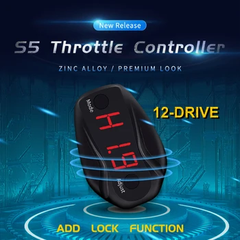 Acclope S5 Vehicle Performance Контроллер отклика дроссельной заслонки, 12 режимов движения, ускоритель Smart Car Racing Изображение