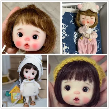 OB11 кукольная голова на заказ 1/8 BJD куклы OB кукольная голова своими руками из полимерной глины 20200312 Изображение
