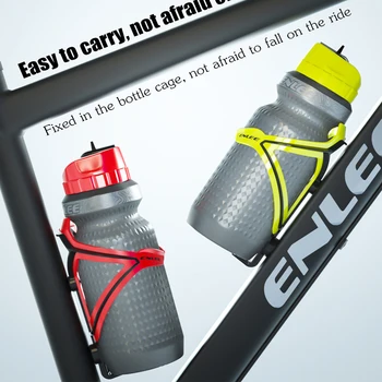 Велосипедная умная бутылка для воды ENLEE 650 мл, герметичная, для занятий спортом на открытом воздухе, для езды на велосипеде, Портативная Умная бутылка для воды, Велосипедная бутылка для воды, чашка Изображение