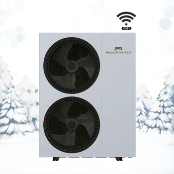Высокоэффективные теплообменники wifi R32 15 кВт evi dc инвертор энергосберегающий тепловой насос с источником воздуха Изображение