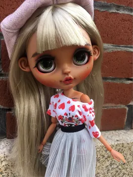 кукла на заказ DIY joint body Обнаженная кукла blyth для девочек обнаженная кукла (не включает одежду) 2019131 Изображение