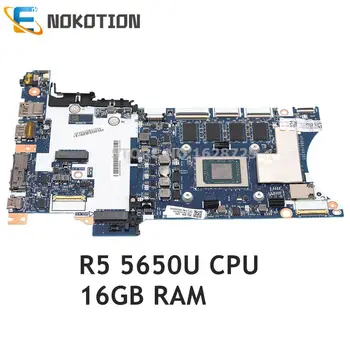 NOKOTION 5B21C82287 HT4B6 HX3B5 NM-D441 Для Lenovo ThinkPad T14S Gen 2 Материнская Плата Ноутбука R5 5650U Процессор 16G RAM Изображение