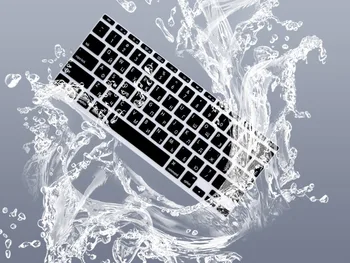 Защитная пленка-наклейка для Macbook Air 11 с силиконовой клавиатурой диагональю 11,6 дюйма, евро, США, введите букву русского языка Изображение