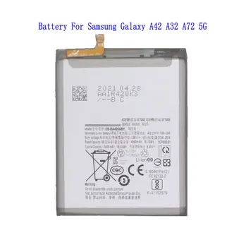 1x5000 мАч/19.3Втч EB-BA426ABY Аккумуляторная Батарея для Samsung Galaxy A42 A32 A72 5G Батареи Изображение