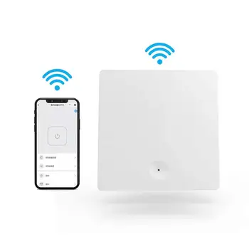 2-Полосные Смарт-Переключатели С Wi-Fi Беспроводным Регулируемым Модулем Дистанционного Управления RF433 Для Google HomeAlexa SmartSwitch Для Освещения Изображение
