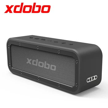 Xdobo 50 Вт Высокомощный Bluetooth Динамик Портативный Беспроводной Super Bass Водонепроницаемый Сабвуфер 360 Стерео Объемный TWS TF Звуковая Панель Изображение