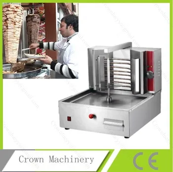 Продается мини-электрическая вертикальная машина для приготовления бройлеров; машина для приготовления донер-кебаба Изображение