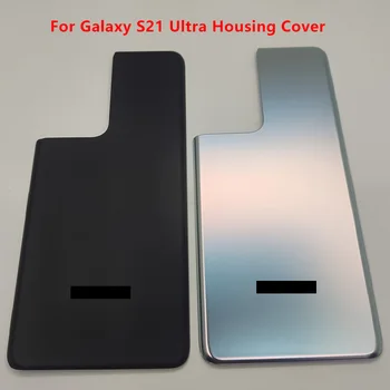 Для Samsung Galaxy S21 Ultra Крышка корпуса Стеклянная задняя крышка батарейного отсека Samsung S21Ultra Замена задней крышки дверцы Изображение