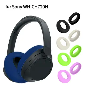 1 комплект Мягких Силиконовых Чехлов для Беспроводных Наушников Sony WHICH 720 N Bluetooth-Гарнитура-вкладыш С Защитой От Царапин, Накладка для ушей Изображение