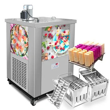 Коммерческая машина для приготовления мороженого Kolice, машина для приготовления батончиков, Машина для приготовления мороженого-двойные формы Изображение