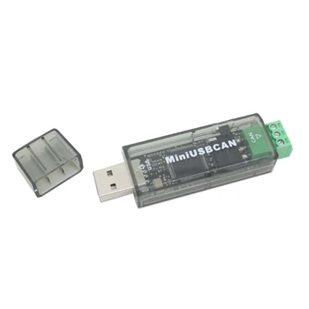 Анализатор Mini USBCAN CAN Поддерживает вторичную разработку CANopen J1939 DeviceNet USBCAN Debugger Изображение
